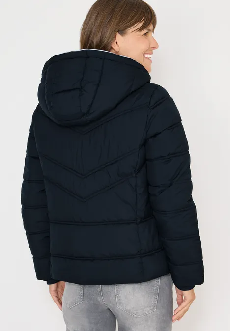 Steppjacke mit Kapuze dark navy blue