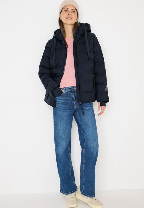Jacke mit verklebten Nähten dark navy blue