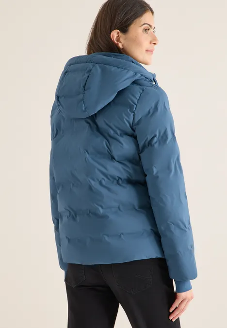 Jacke mit verklebten Nähten moonstone blue