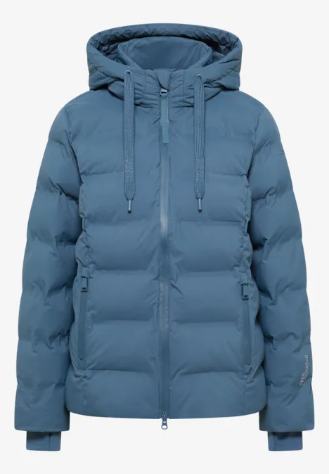 Jacke mit verklebten Nähten moonstone blue