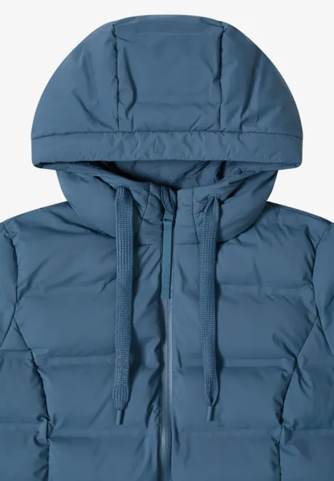 Jacke mit verklebten Nähten moonstone blue