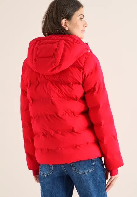Jacke mit verklebten Nähten pumpkin orange