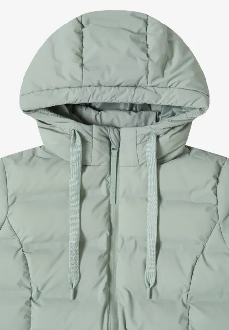 Jacke mit verklebten Nähten smoke salvia