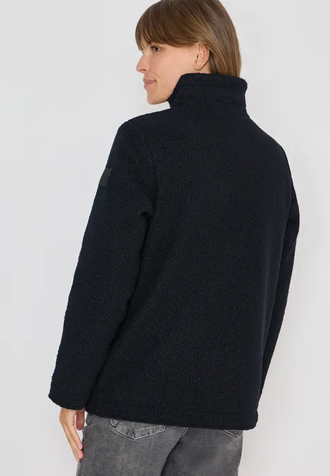 Gezellig jack met details dark navy blue