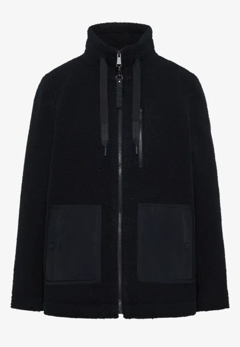 Gezellig jack met details dark navy blue