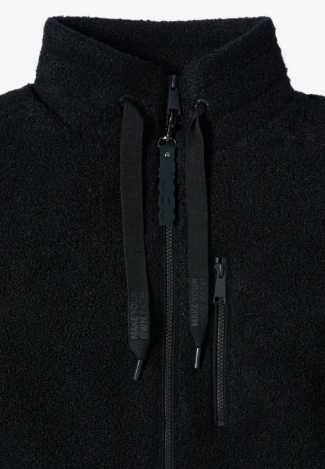 Gezellig jack met details dark navy blue