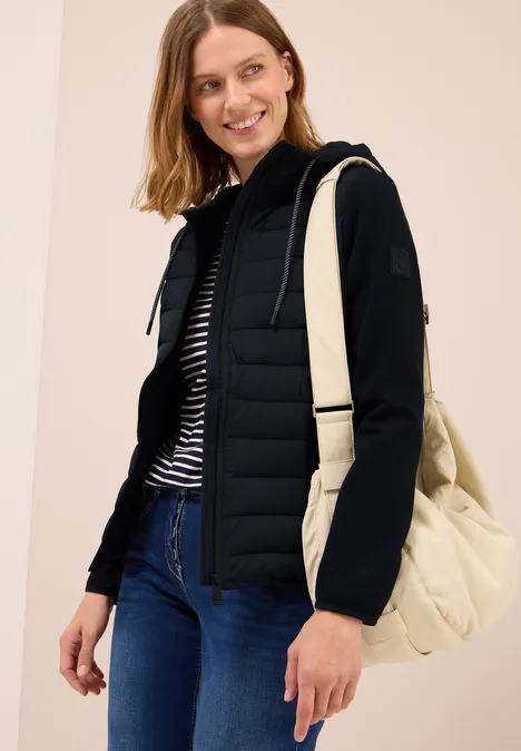 Scuba Mix Jacke dark navy blue Scuba Mix Jacke dark navy blue