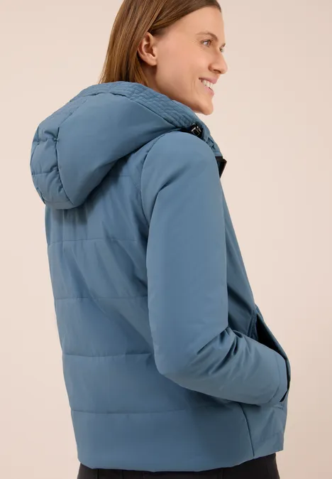 Gefütterte Jacke moonstone blue