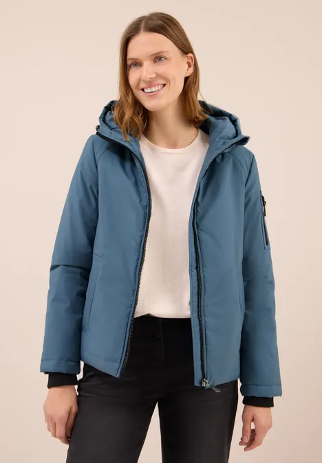 Gefütterte Jacke moonstone blue
