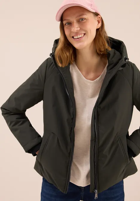 Veste doublée olive wood