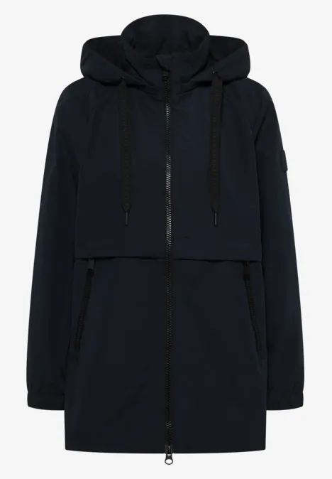 Kurze Trench Jacke dark navy blue