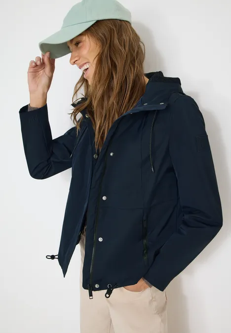 Windbreaker mit Hoodie blue navy Windbreaker mit Hoodie blue navy