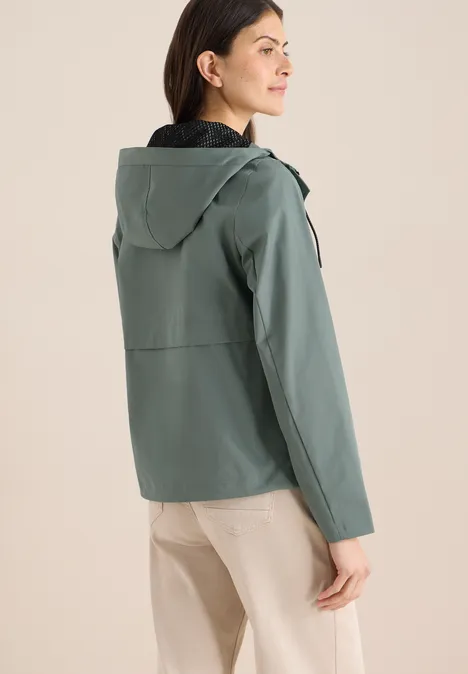 Coupe-vent avec sweat à capuche kelp green