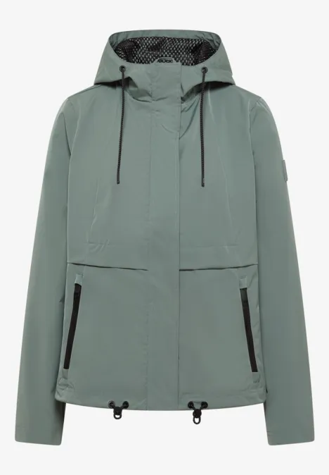 Coupe-vent avec sweat à capuche kelp green