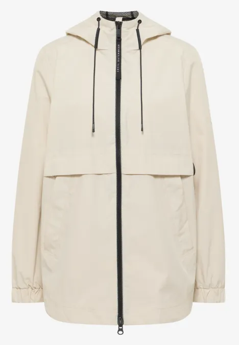 Veste en ligne A dust beige