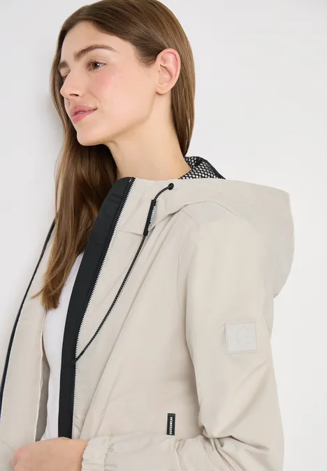 Veste en ligne A dust beige