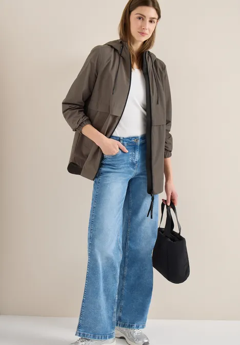 Veste en ligne A mocha taupe
