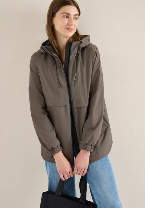 Veste en ligne A mocha taupe