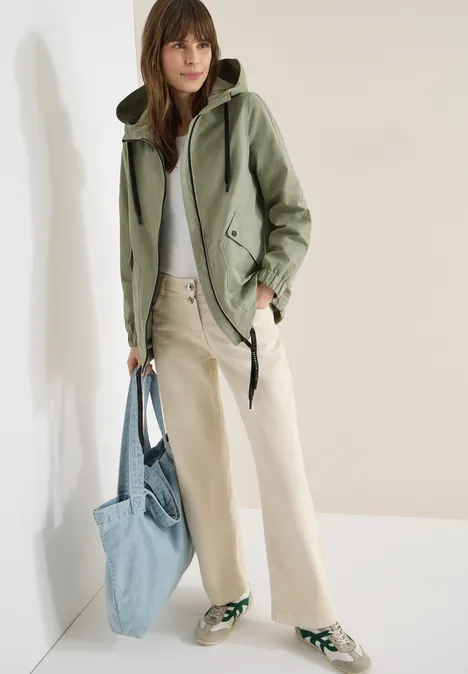 Veste midi chlorella green