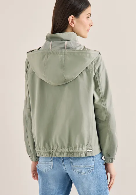 Jas met trekkoord chlorella green