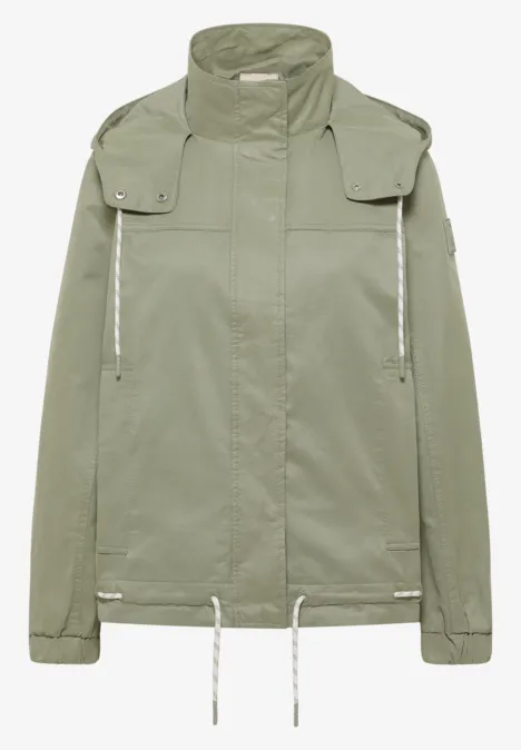 Jas met trekkoord chlorella green