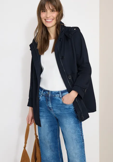 Midi Trenchcoat blue navy Midi Trenchcoat blue navy
