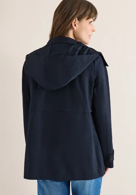 Midi Trenchcoat blue navy Midi Trenchcoat blue navy