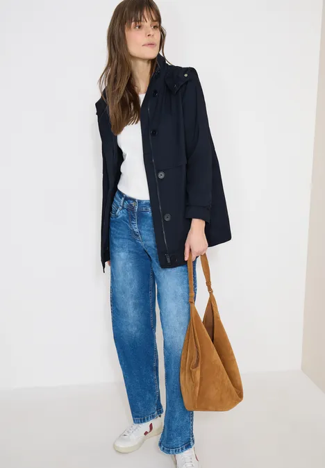 Midi Trenchcoat blue navy Midi Trenchcoat blue navy