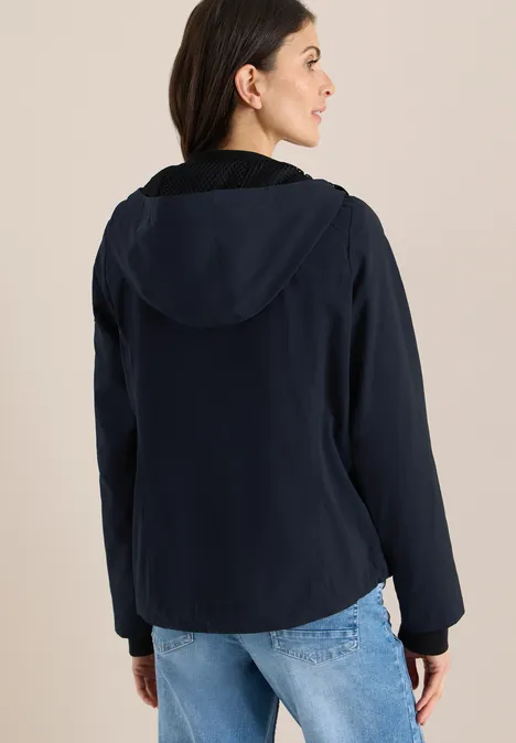 Veste courte blue navy