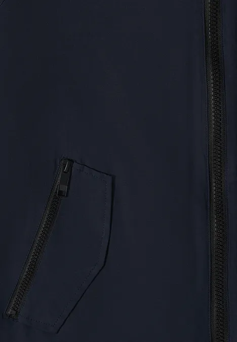 Veste courte blue navy