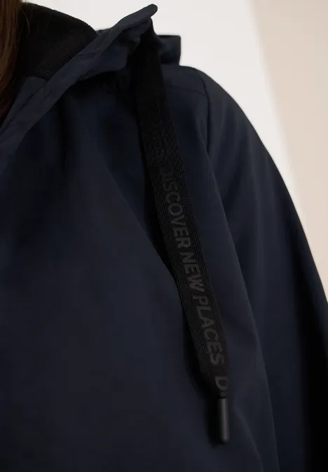 Veste courte blue navy