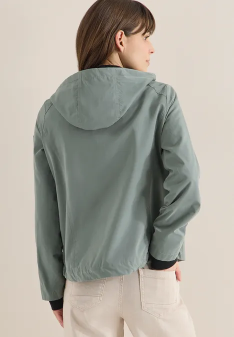 Veste courte kelp green