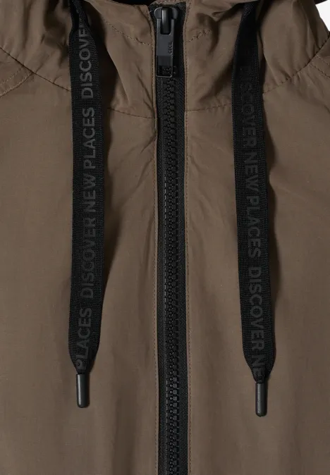 Kurze Jacke mocha taupe Kurze Jacke mocha taupe