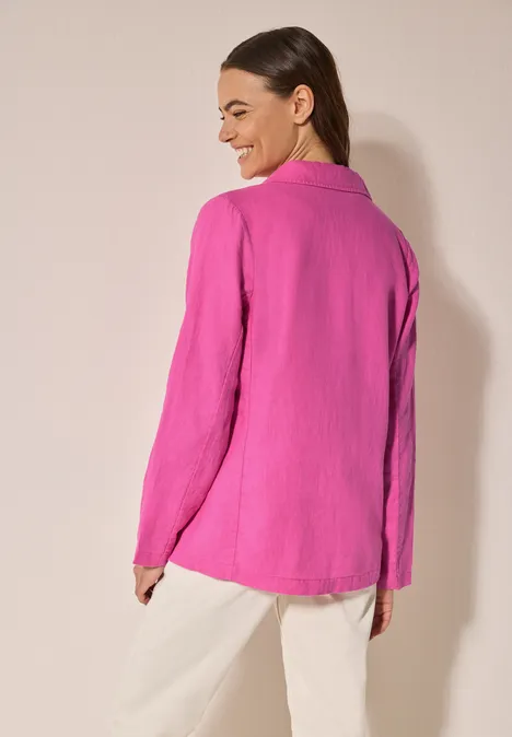 Leinen-Blazer bloomy pink Leinen-Blazer bloomy pink