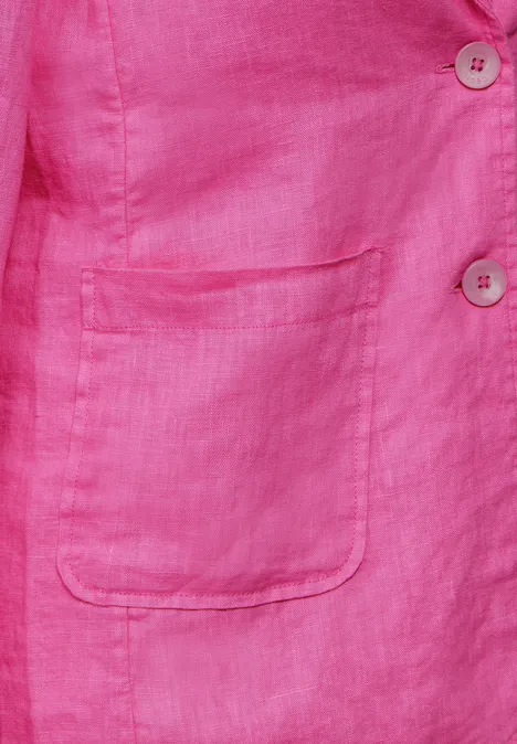 Leinen-Blazer bloomy pink Leinen-Blazer bloomy pink