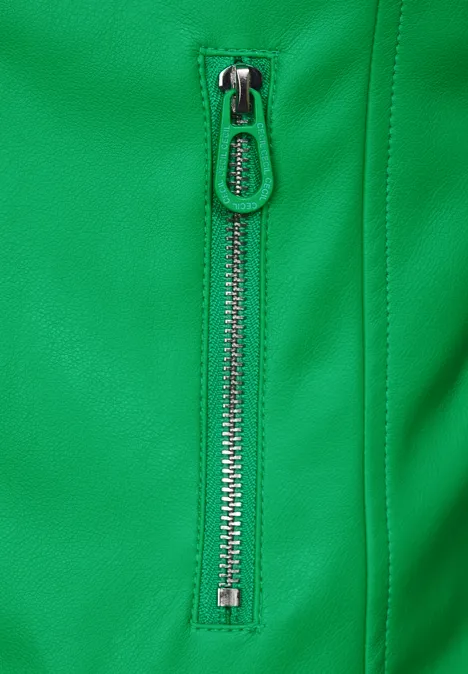 Coole Bikerjacke celery green