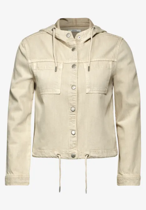 Veste surchemise boulder beige