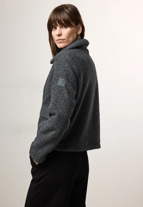 Teddy Jacke grey fusion