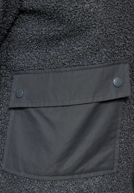 Teddy Jacke grey fusion