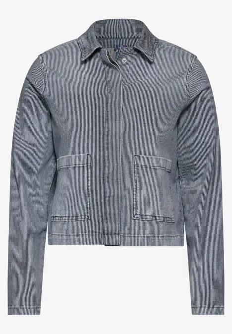 Survêtement Veste en jean mid blue wash