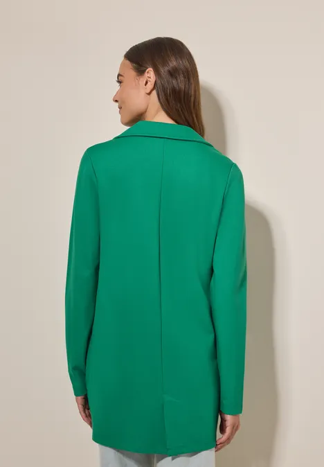 Langer Blazer malachite green