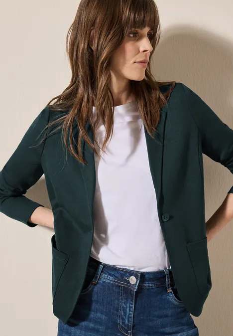 Basic Strukturblazer fir green