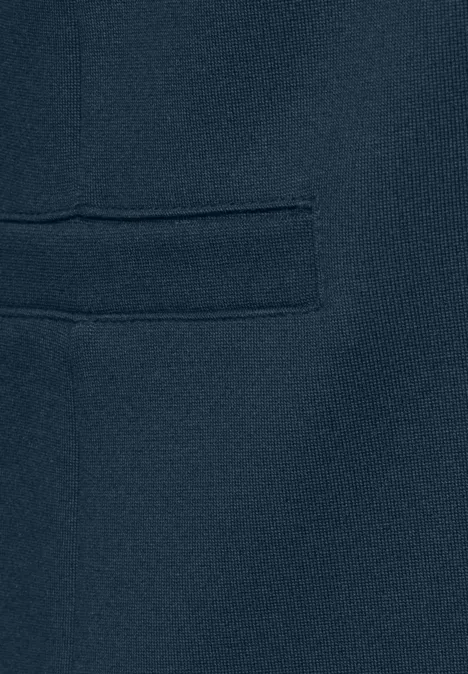 Basic Blazer oil blue