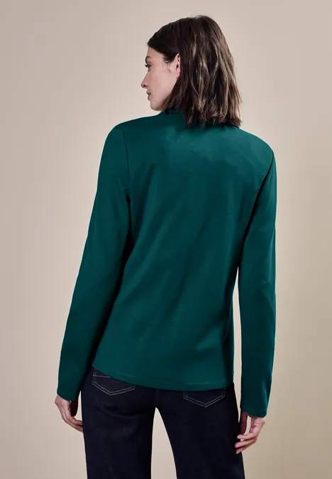 Basic Blazer petrol green