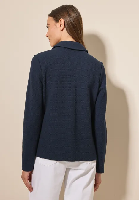 Struktur-Blazer universal blue