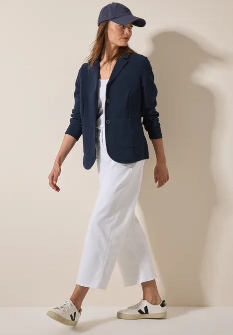 Struktur-Blazer universal blue