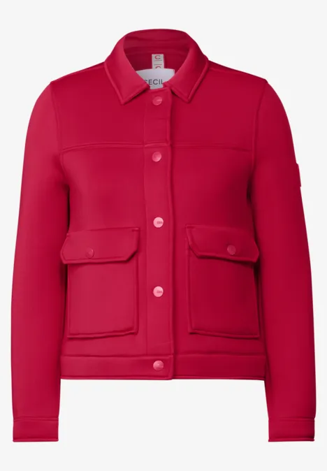Kurze Scuba Jacke granita red