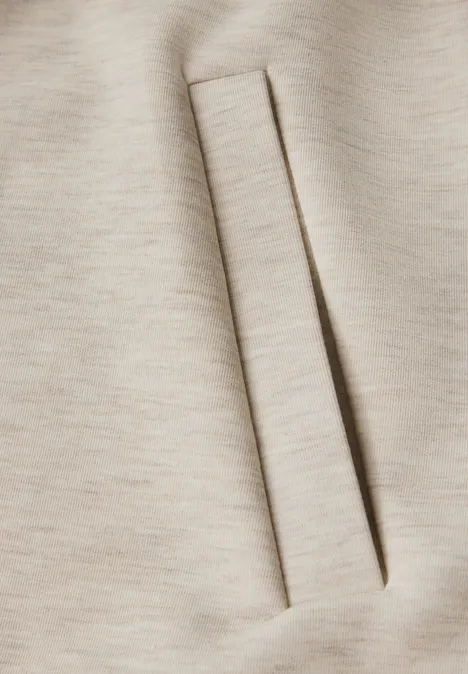 Sweat Blouson desert beige melange
