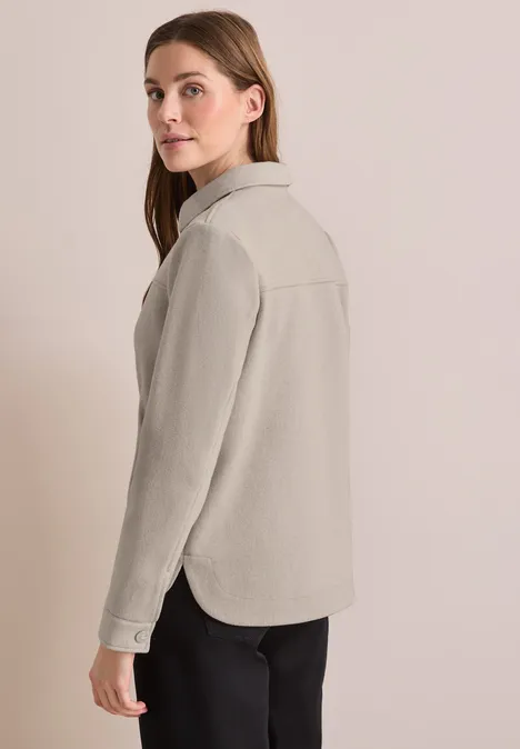 Kuschelige Jacke desert beige melange Kuschelige Jacke desert beige melange