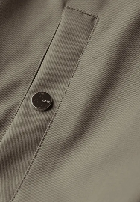 Blouson mit Kapuze smoky taupe